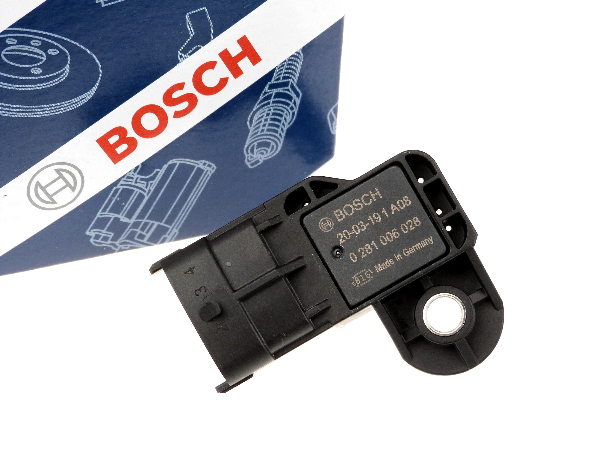 1 Stück Bosch 300 kPa Ladedruck MAP Sensor