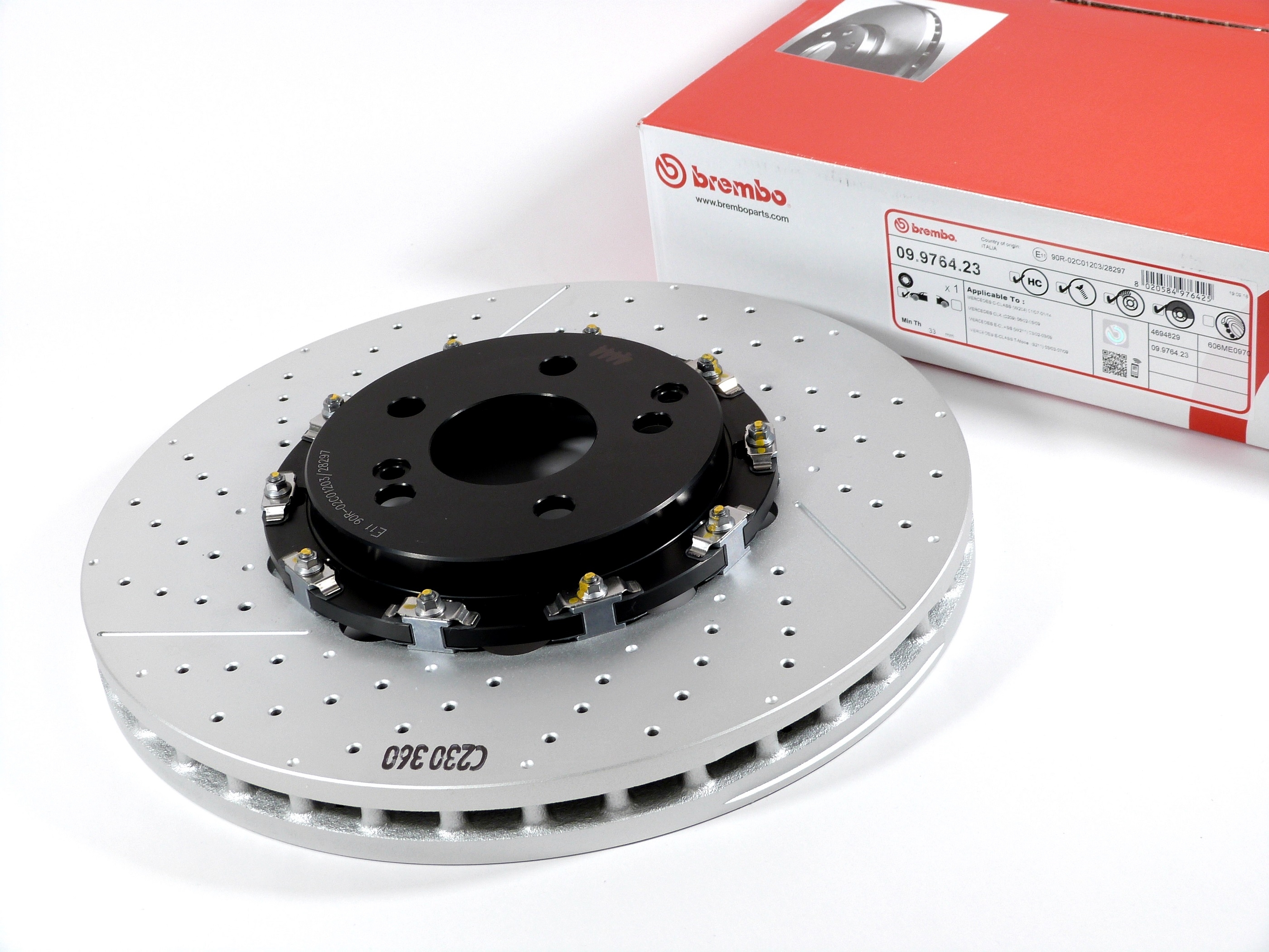 Brembo Bremsscheibensatz 09.9764.23