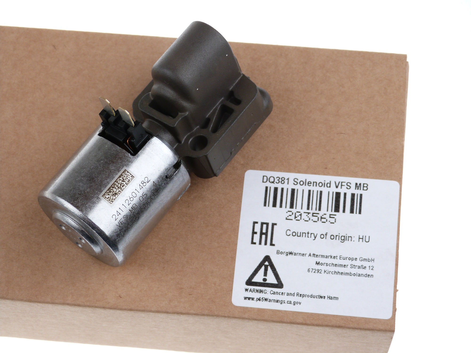 1 Stück BorgWarner Magnetventil N435 N439