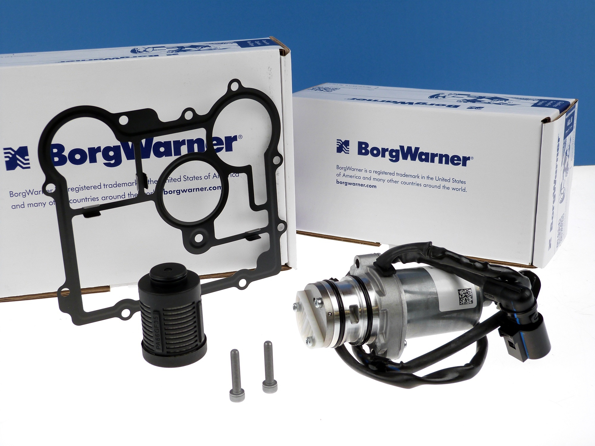 BORGWARNER Pumpe Filter Set Generation IV
