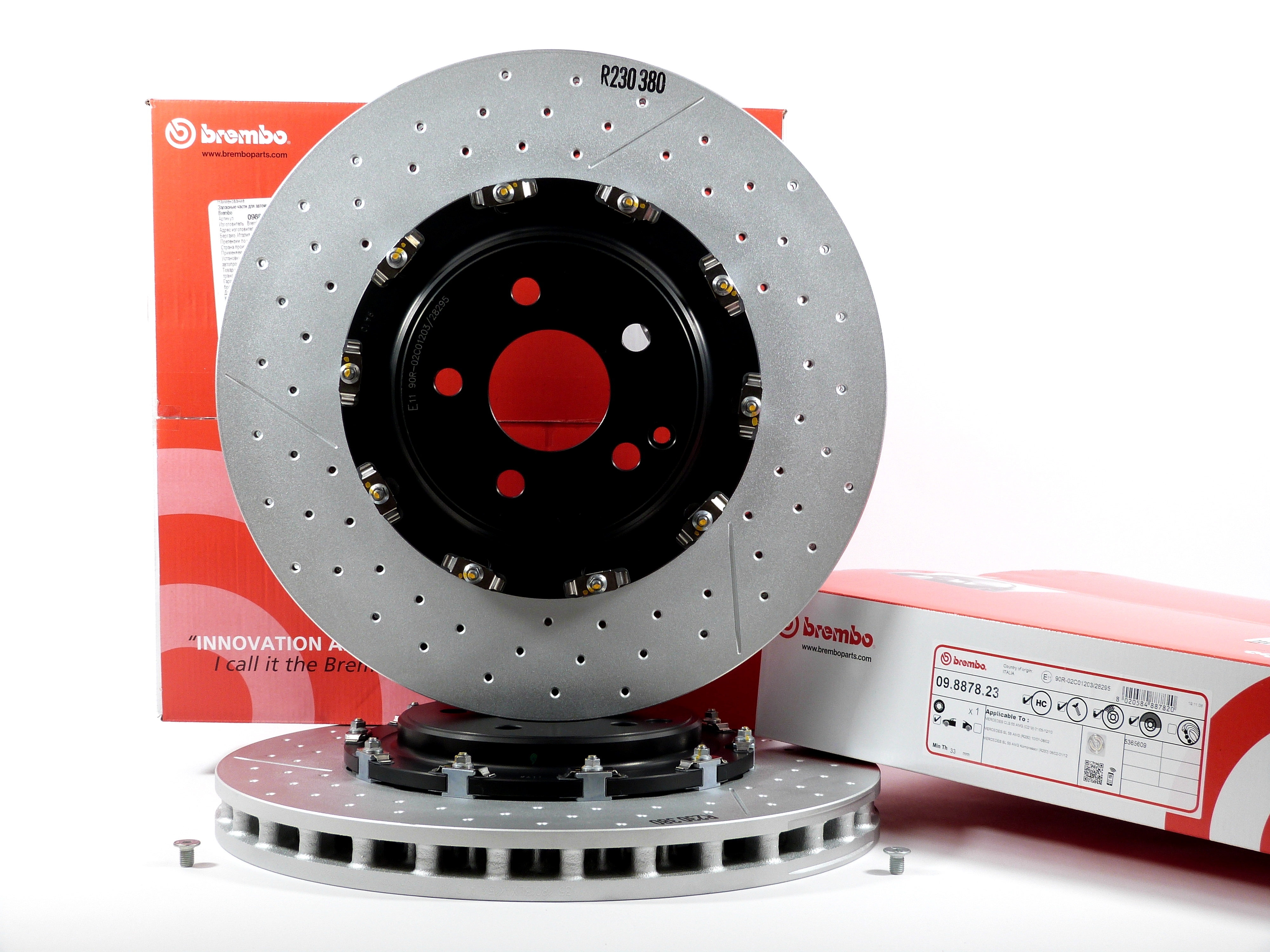 Brembo Bremsscheibensatz 09.8878.23