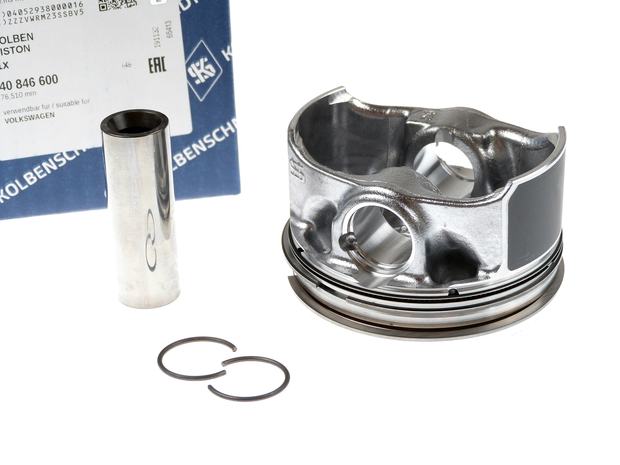 4 Stück KS 40 846 600 Motorsatz Kolben